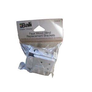 Bali Faux Window Solutions Wood Blind Replacement Brackets 1 Pair